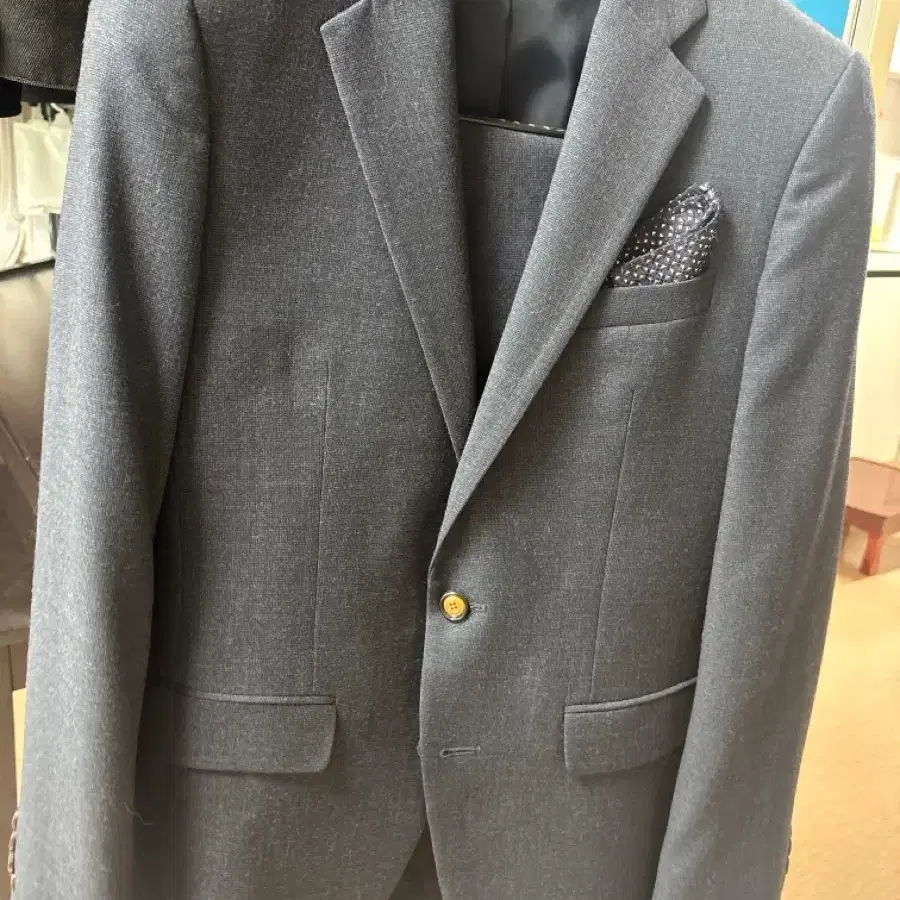 DAILY SUIT 스트레치 울 혼방 자켓 100