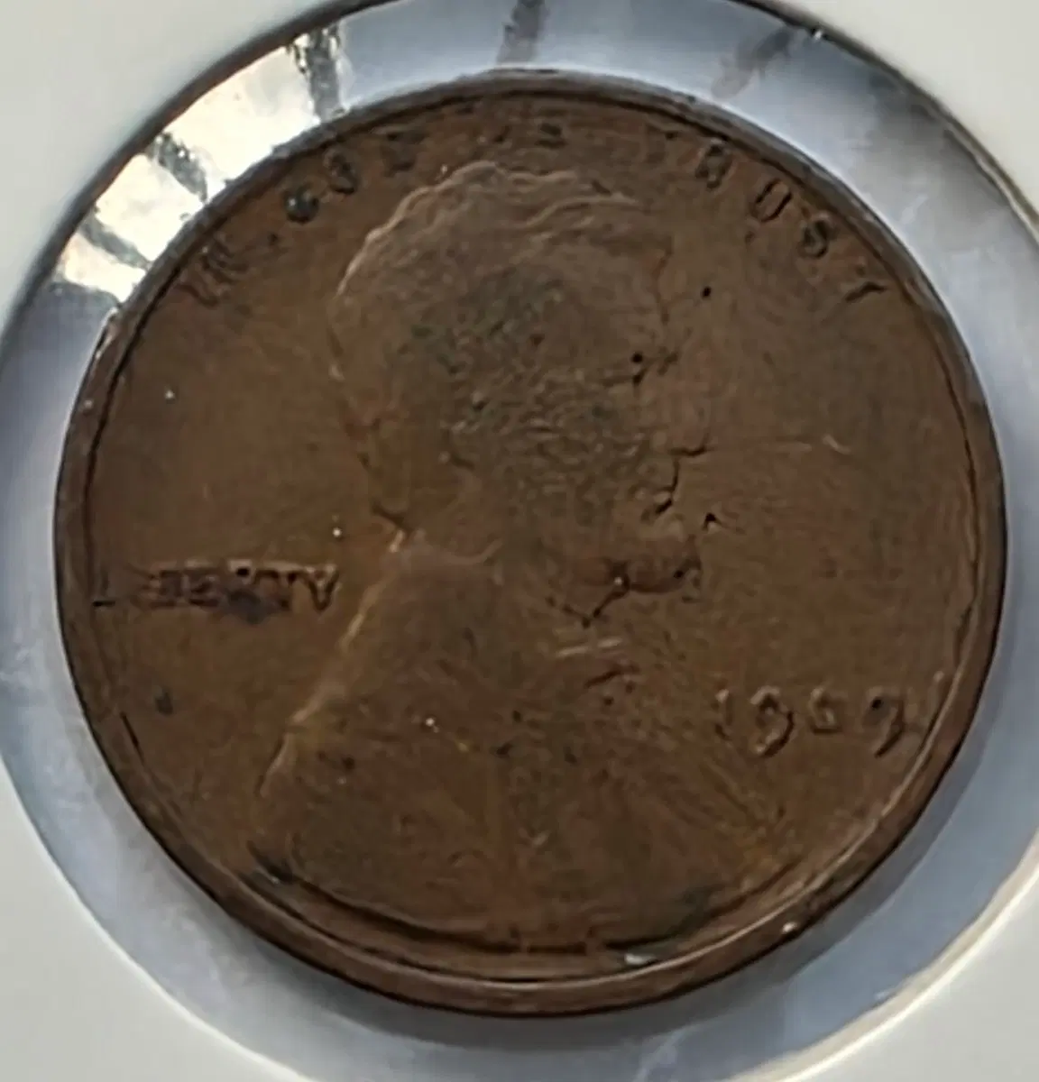 링컨 1센트 최초 1909년도 필라델피아 페니