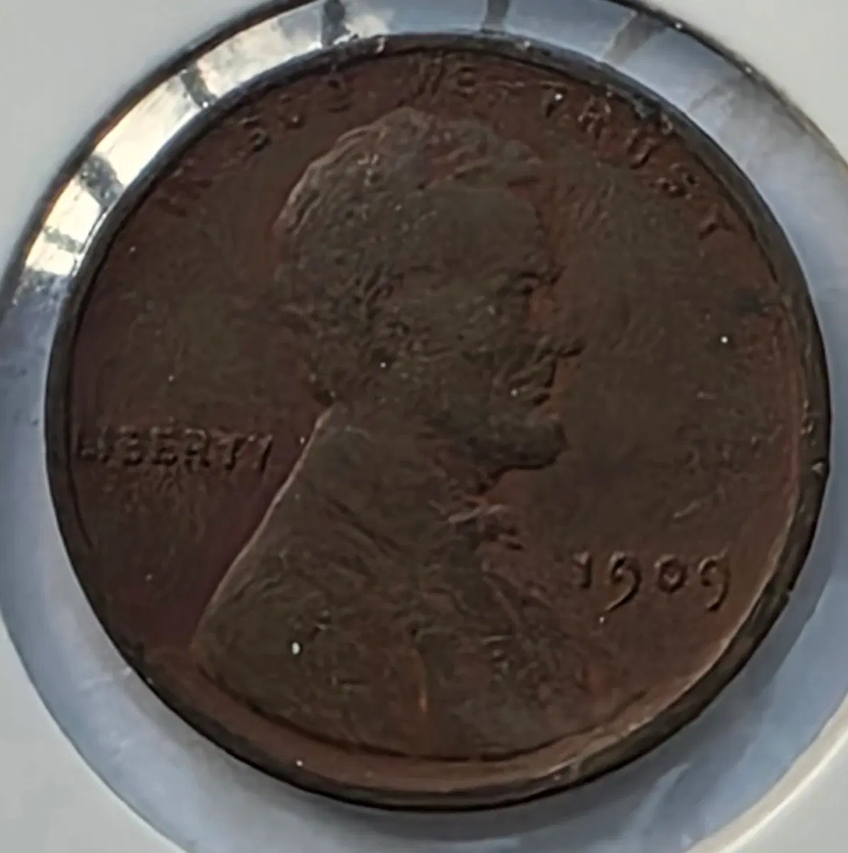 링컨 1센트 최초 1909년도 필라델피아 페니