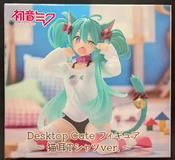 다이토 Desktop Cute 피규어 하츠네 미쿠 ~고양이 귀 T셔츠 ver~
