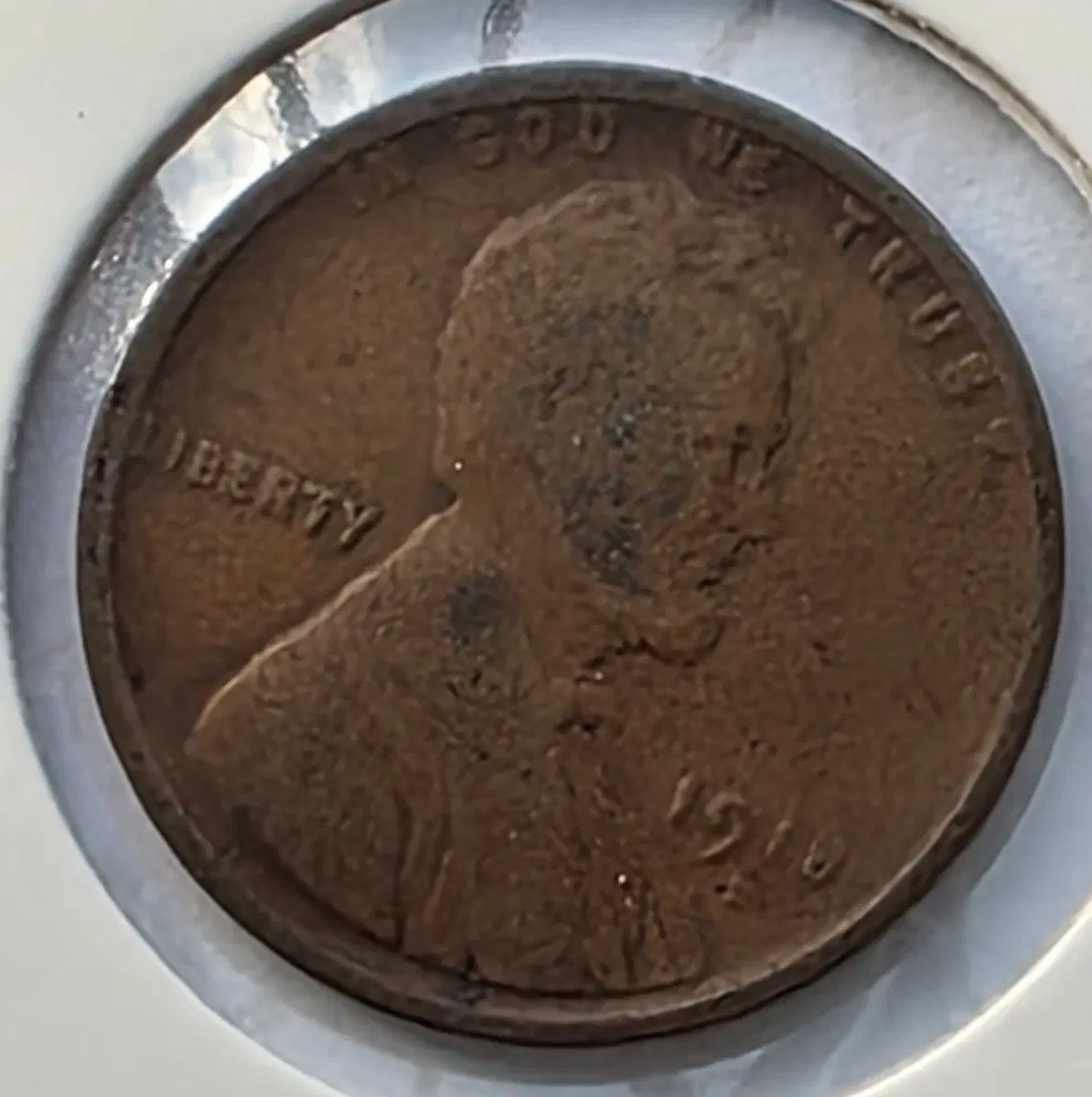 링컨 1센트 1918_D 년도 덴버 페니