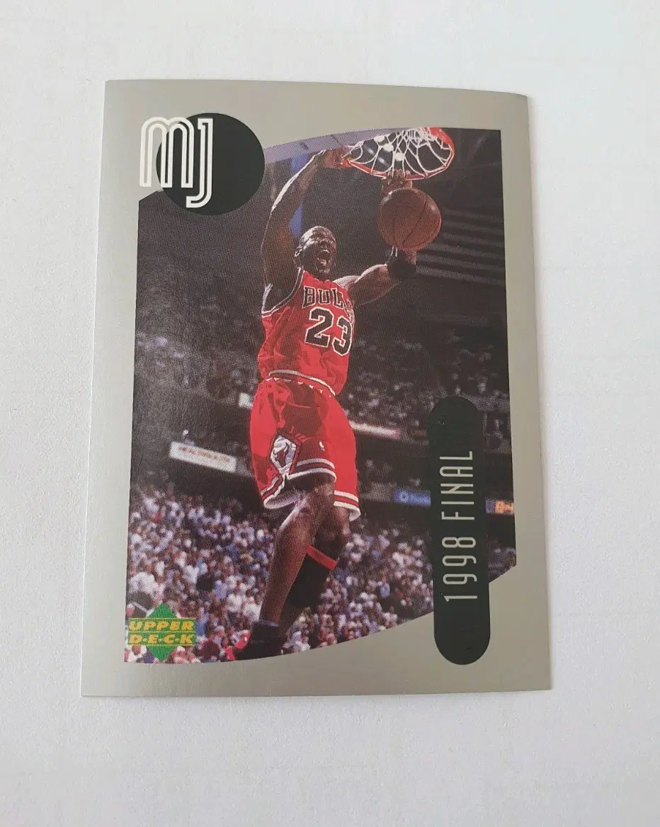 NBA 1998 어퍼덱 공식 스티커 마이클 조던 #61 Michael Jordan Upper Deck Sticker Collection