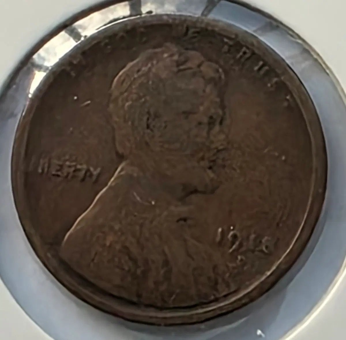링컨 1센트 1918_D 년도 덴버 페니