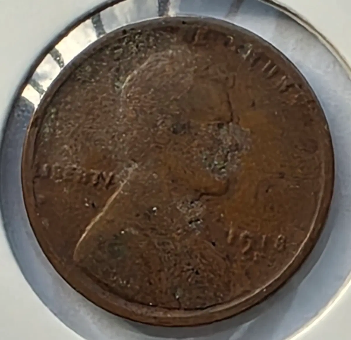 링컨 1센트 1918_D 년도 덴버 페니