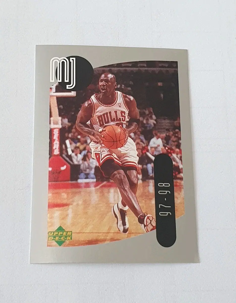 NBA 1998 어퍼덱 공식 스티커 마이클 조던 #49 Michael Jordan Upper Deck Sticker Collection