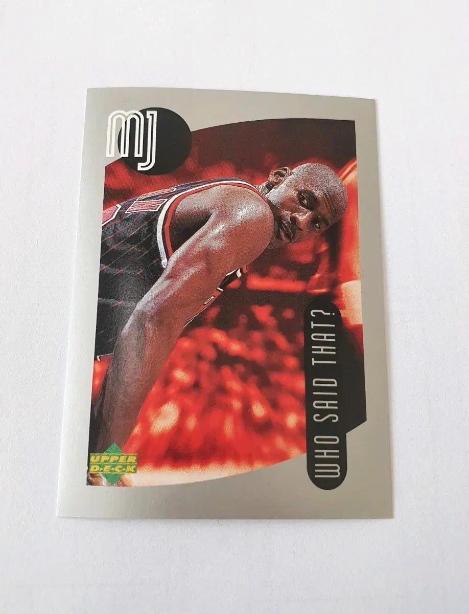 NBA 1998 어퍼덱 공식 스티커 마이클 조던 #110 Michael Jordan Upper Deck Sticker Collection