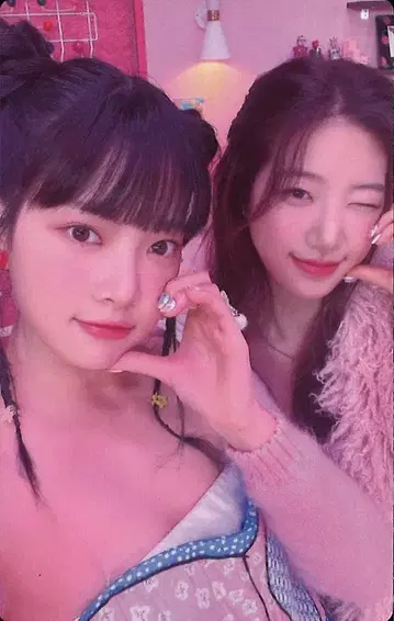 르세라핌 카즈하/은채 FEARLESS 일본반 초회 한정판 B 트레이딩 카드
