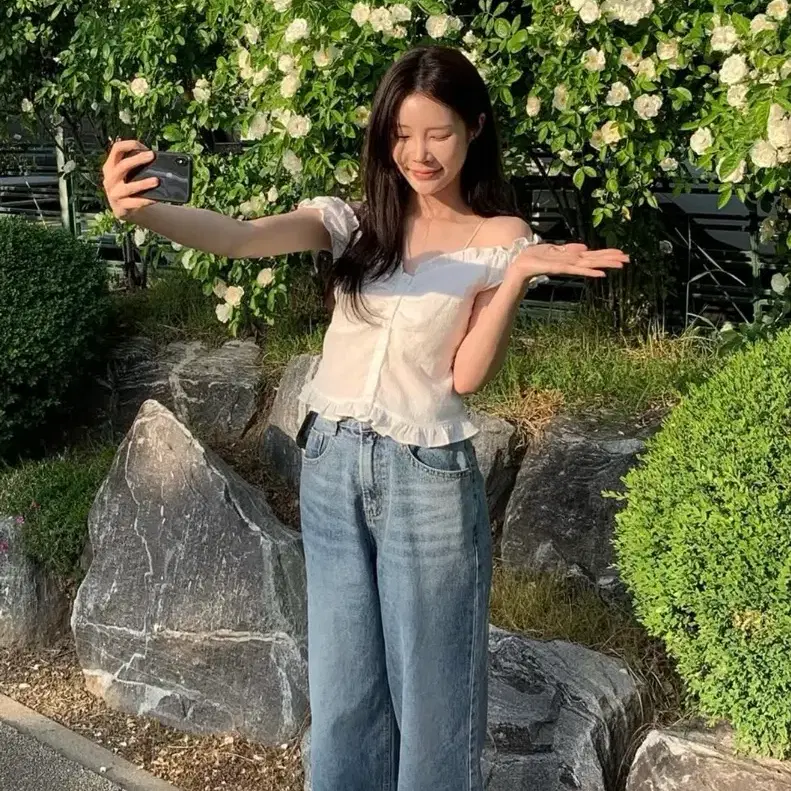 레이지샵 메이 블라우스 may blouse S