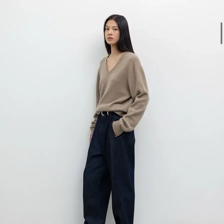 Le17septembre - Side Seam Wide Denim Pants(indigo)