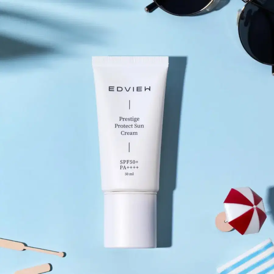미개봉 EDVIEWH 선크림 SPF50+ PA++++ 50ml