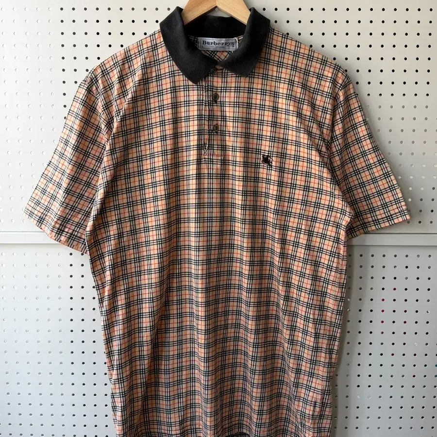 버버리 90's OG 노바 체크 폴로셔츠