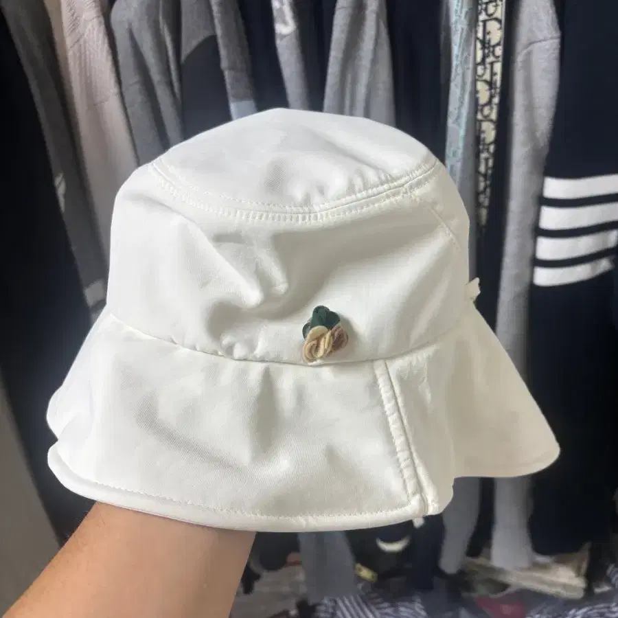 한섬 LANVIN 랑방 블랑 25SS 여성 버킷햇 모자