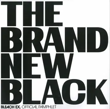 시부야 히카리에 이벤트 팸플릿 THE BRAND NEW BLACK/BLEACH EX. OFFICIAL PAMPHLET 2022년
