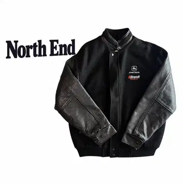 North End John Deere 바시티 자켓