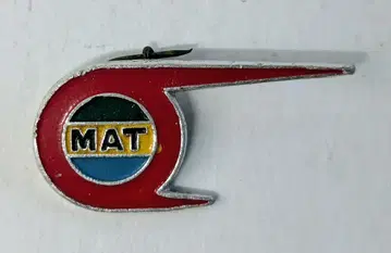 소학관 괴수 배지 MAT 마크 약 31mm