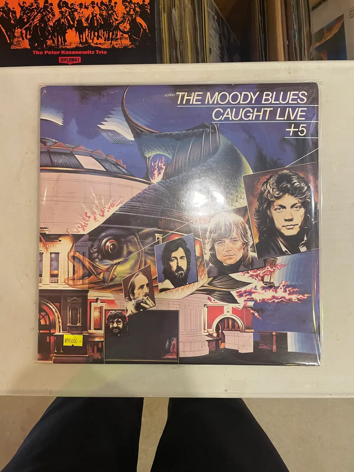 무디블루스 The Moody Blues 2LP - Caught Live +5 GF