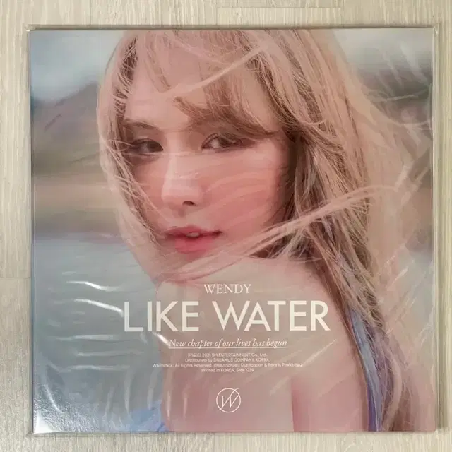 웬디 LP Like Water 미개봉