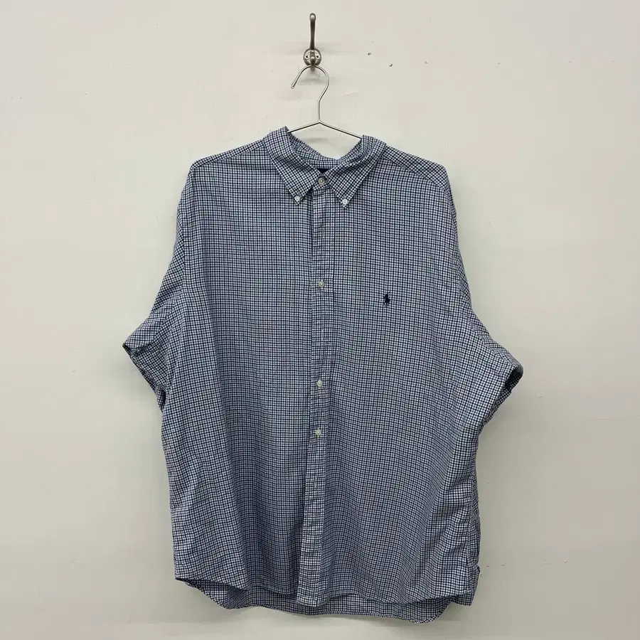 폴로 랄프로렌 빈티지 체크 남방 남성2XL