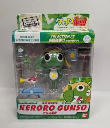 반다이 KERORO IN ACTION!? 개구리 중사 케로로 개구리 중사 케로로