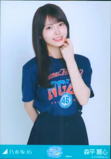 노기자카46 회장 한정판 브로마이드 모리히라 레이신 한여름 전국 투어 2026 T셔츠 미야기 ver. 츄
