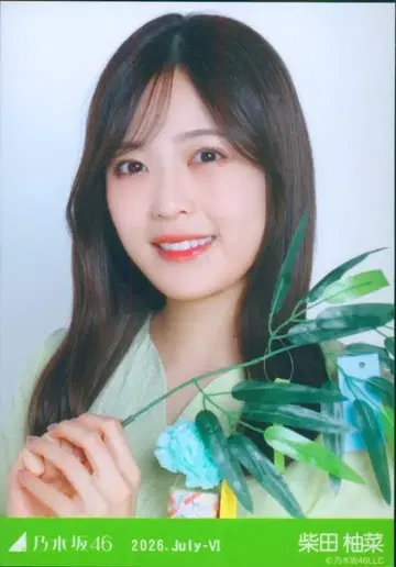 노기자카46 회장 한정 브로마이드 시바타 유나 2026.July-VI 미야기현 ver. 코디 요리