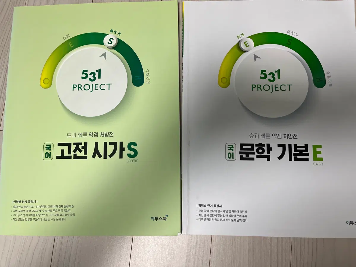 531 프로젝트 국어 고전 시가 S / 문학 기본 E
