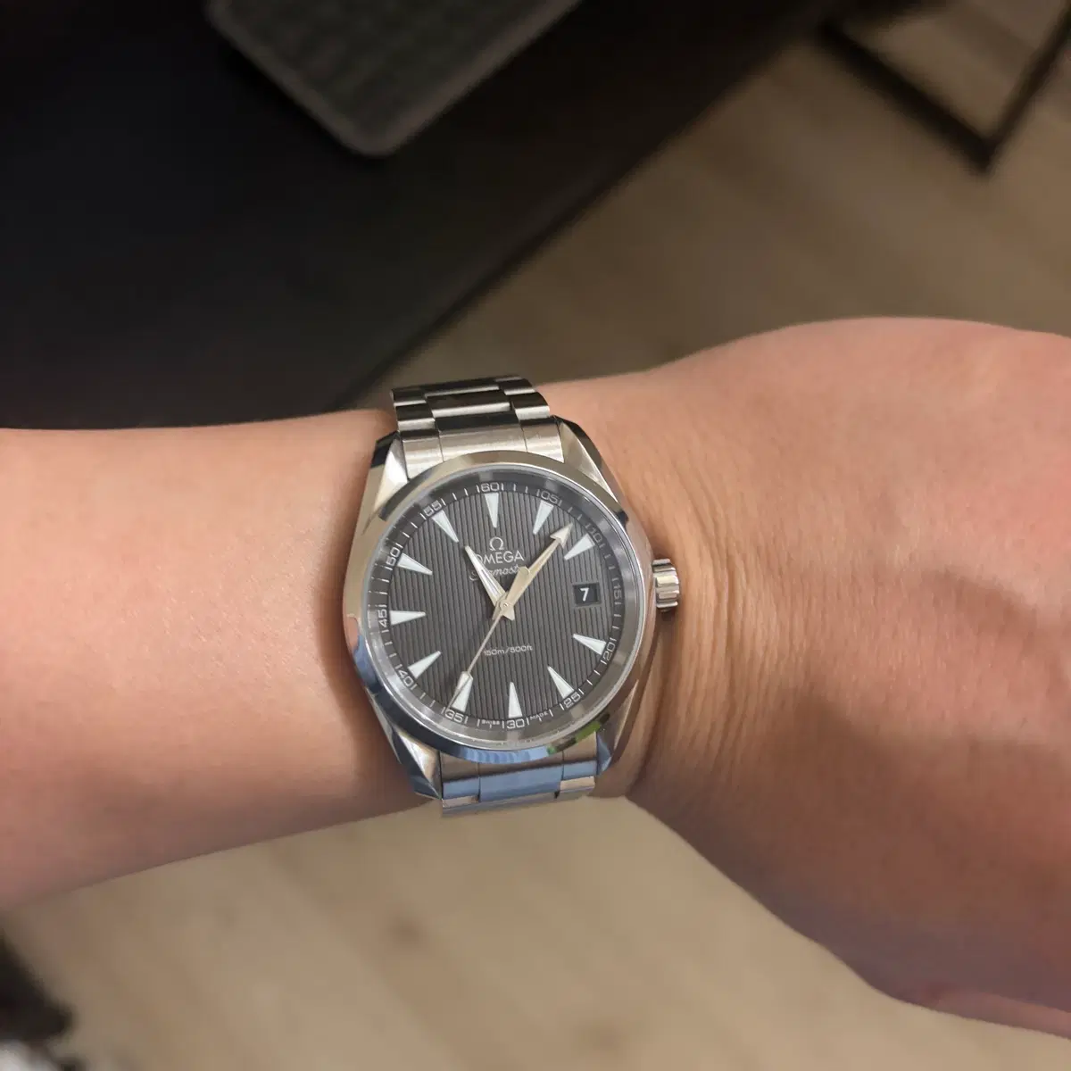 오메가 씨마스터 아쿠아테라 38.5mm 팝니다