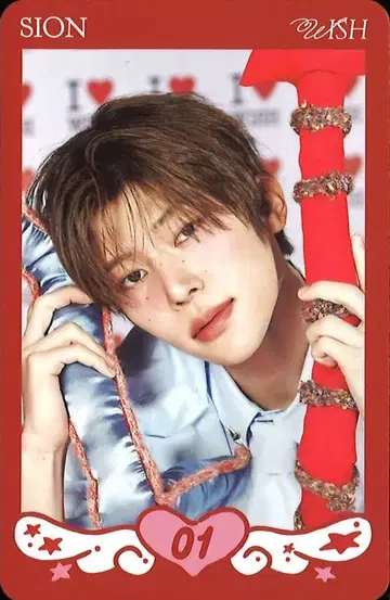 NCT WISH SION Steady MD 랜덤 트레이딩 카드 세트 트레이딩 카드 A
