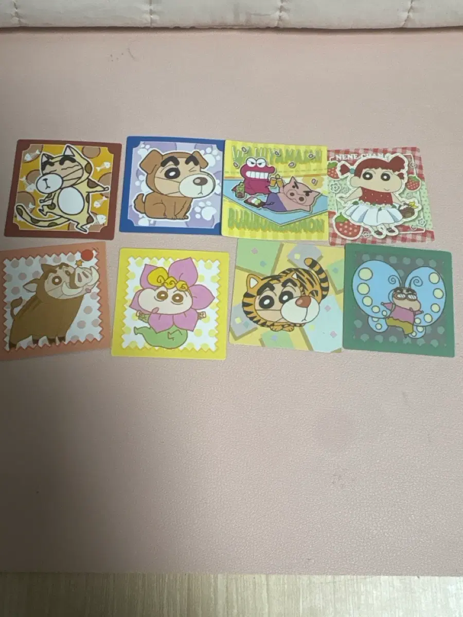 짱구 초코비 스티커 10종