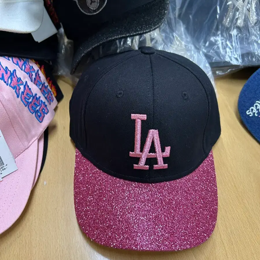 MLB LA 스팽글 캡