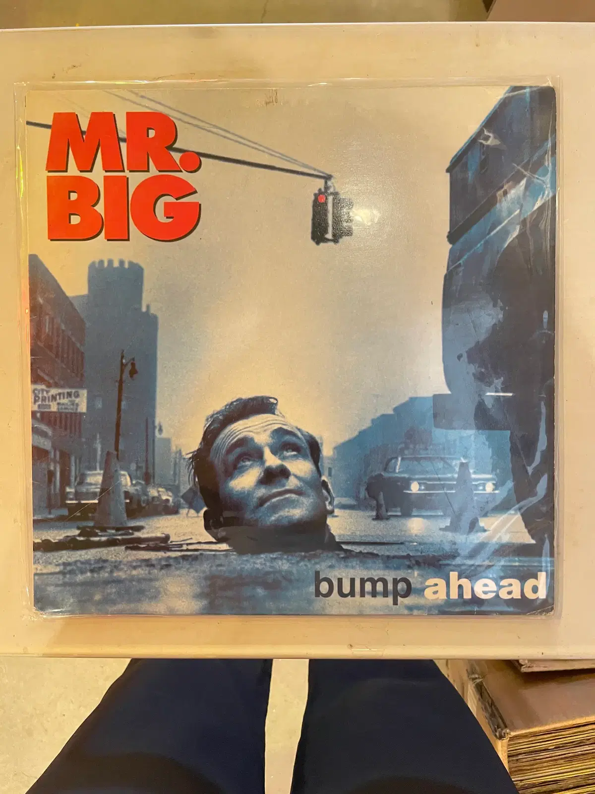 미스터빅 2개일괄 1990년대 희귀판 LP /