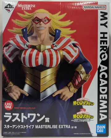 BANDAI SPIRITS 제일복권 나의 히어로 아카데미아 정의의 형태 라스트 원상 스타 앤 스트라이프 MASTERLISE EXTRA
