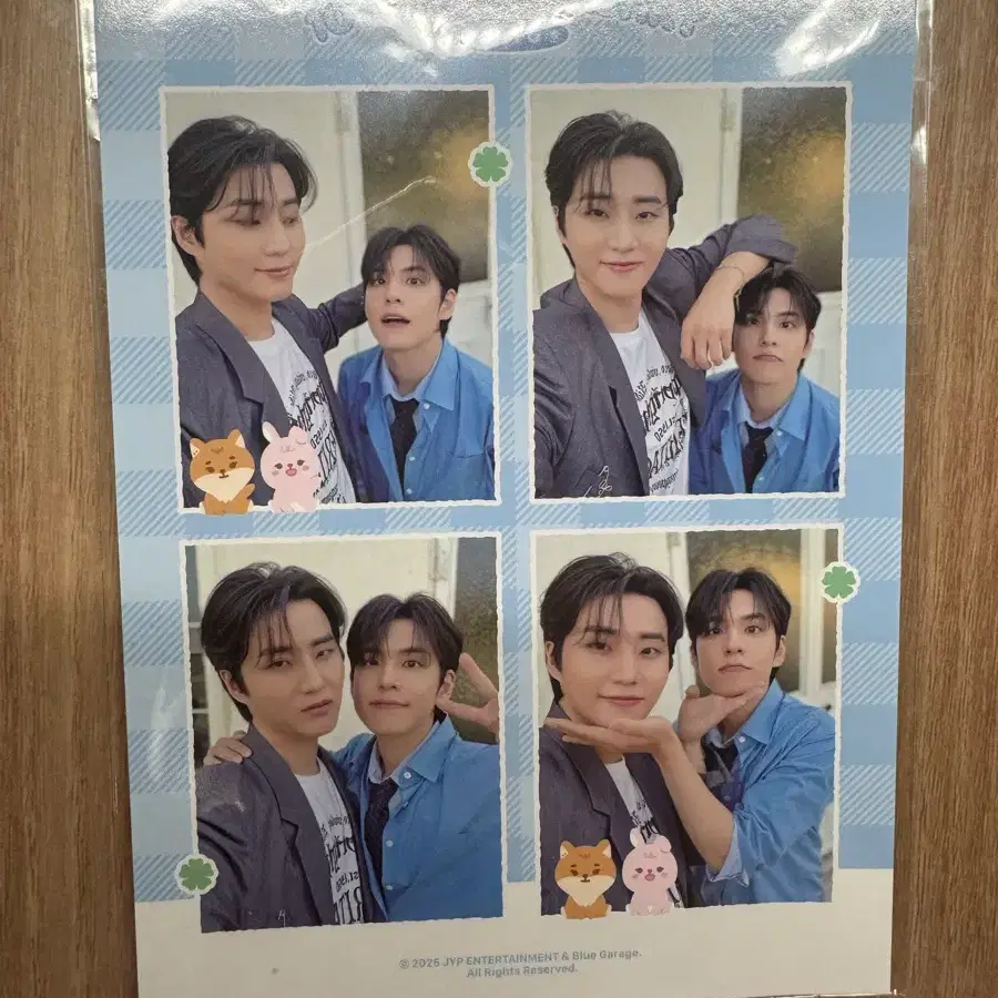 데이식스 폴딩매트 원필,영케이네컷 양도합니다(정가이하)