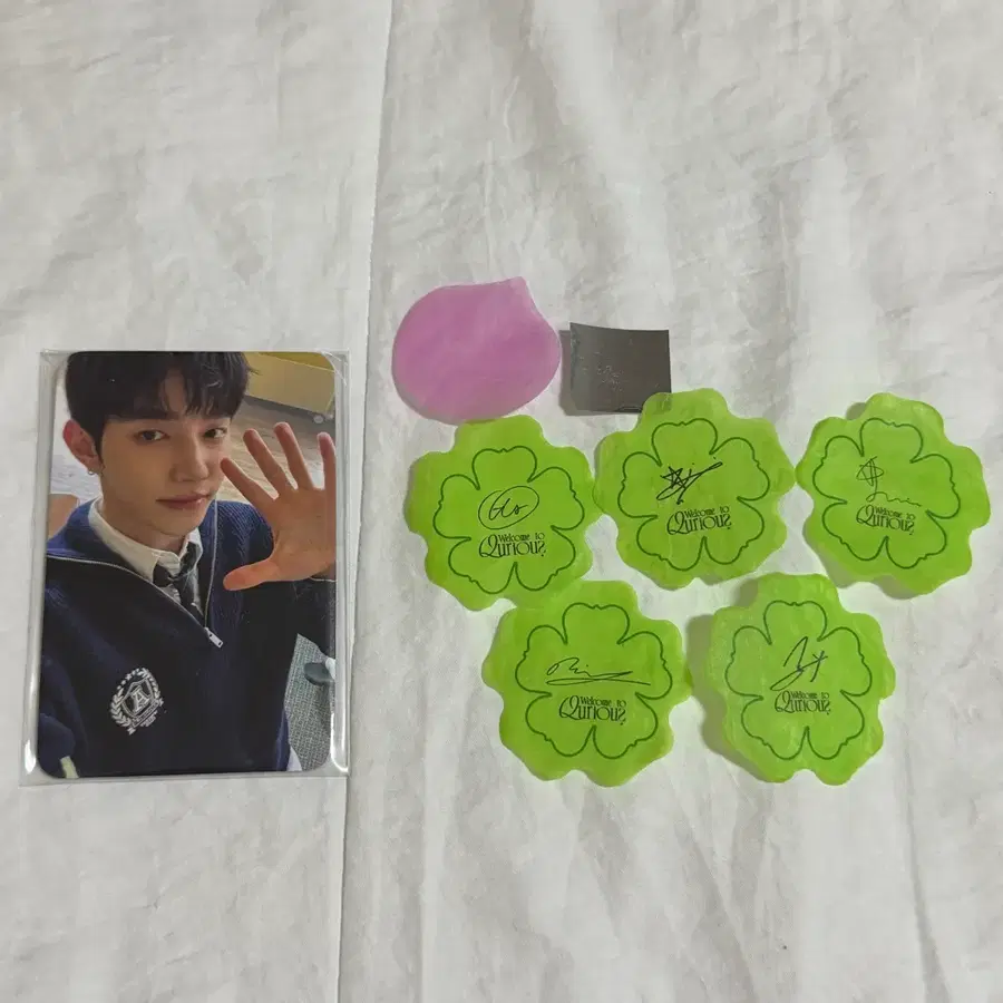 앤더블 중콘 퇴장포카 쇼콘포카 5명 set +컨페티 5명