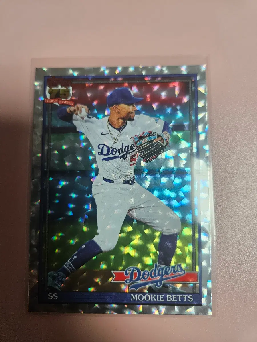 다저스)무키 베츠 2026 Topps ICE Foil 카드