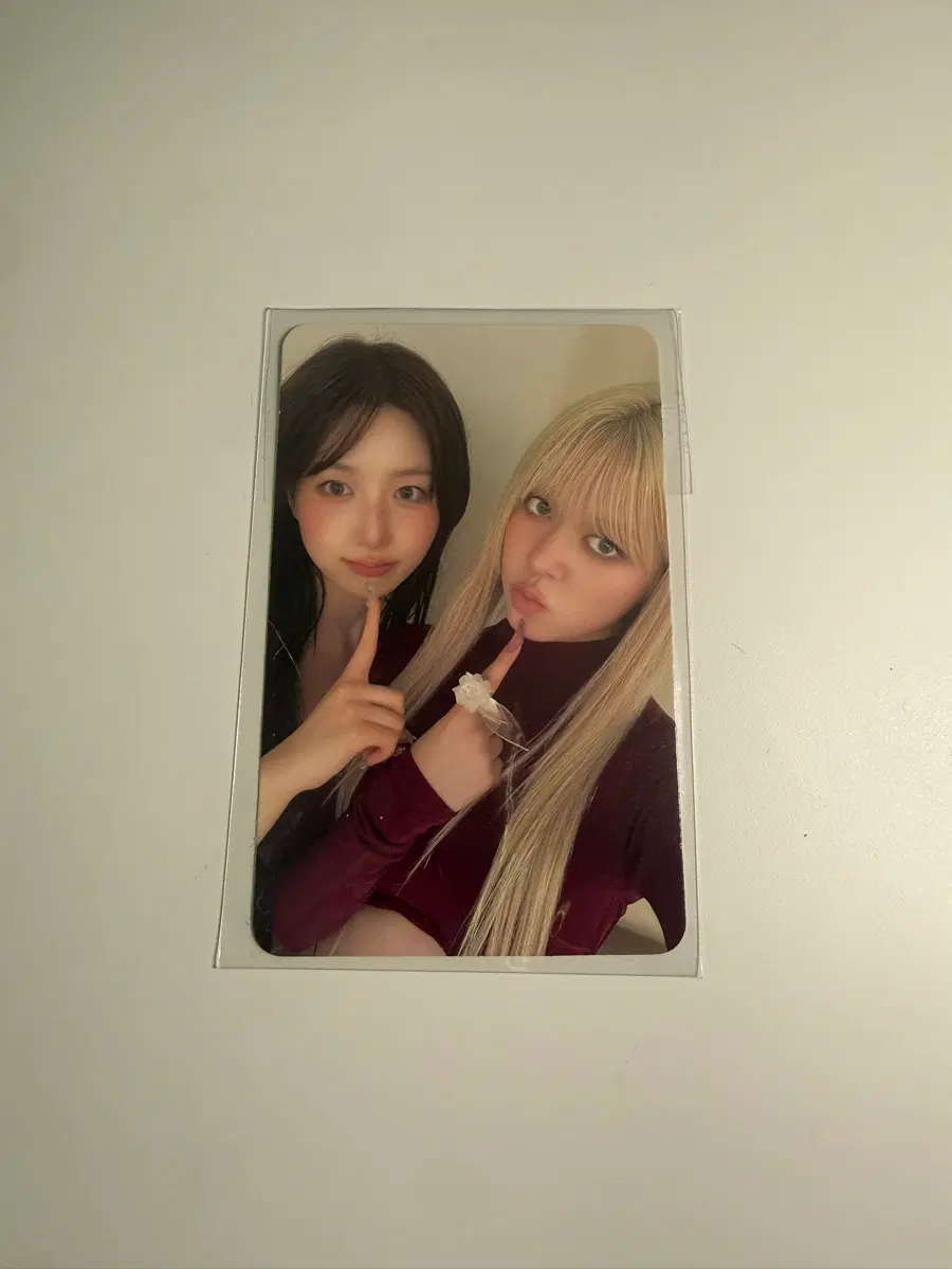 엔믹스 해원 릴리 유닛 포토카드