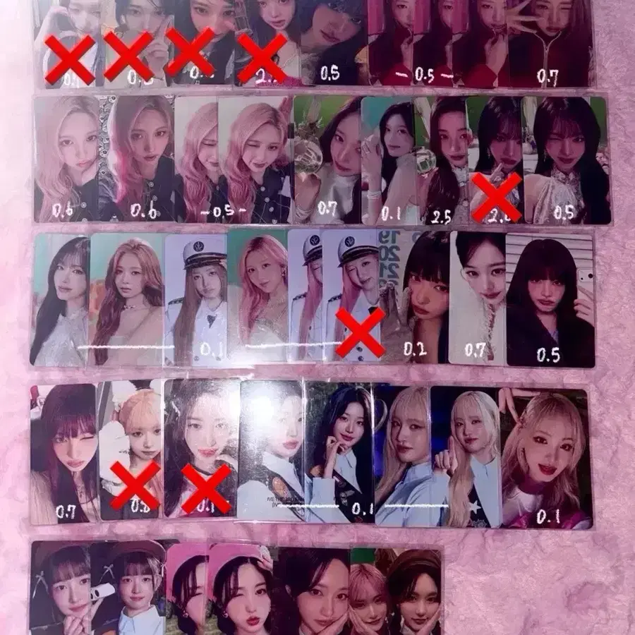 아이브 포카 판매 유진 가을 레이 원영 리즈 이서 ive lucid dream, scout, dive into ive, revive+, 3기 다이브