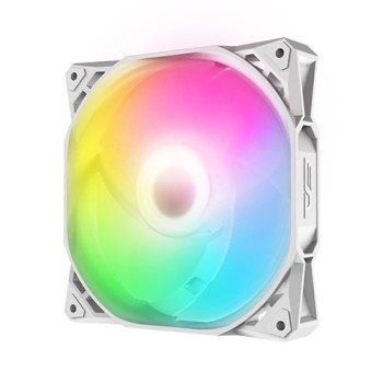 140mm RGB LED 저소음 공랭 시스템 쿨러 화이트