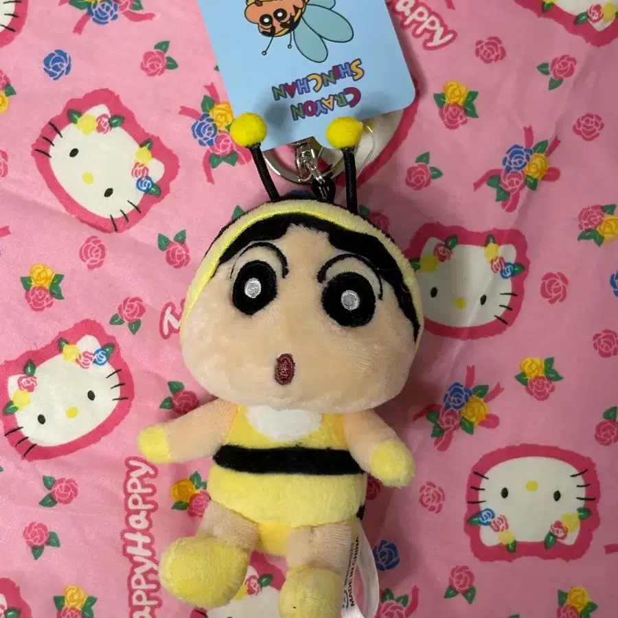 짱구는못말려 짱구 꿀벌 인형 키링