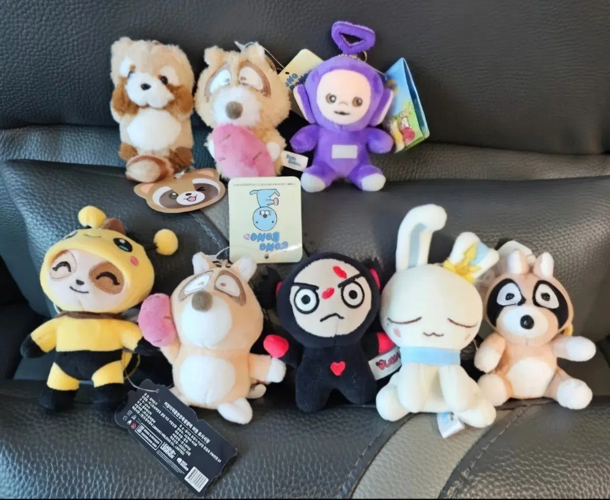 인형 키링 8개 일괄 판매합니다