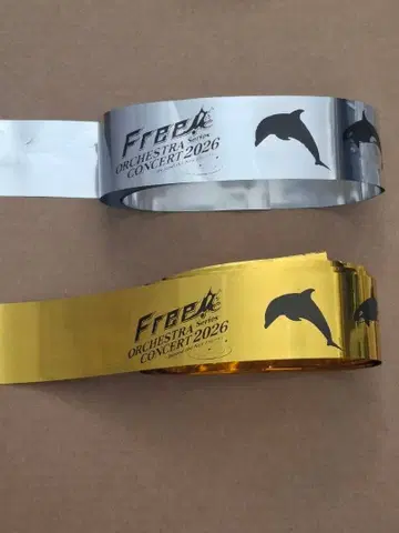 Free! 오케콘 오케스트라 콘서트 은색 테이프 은테