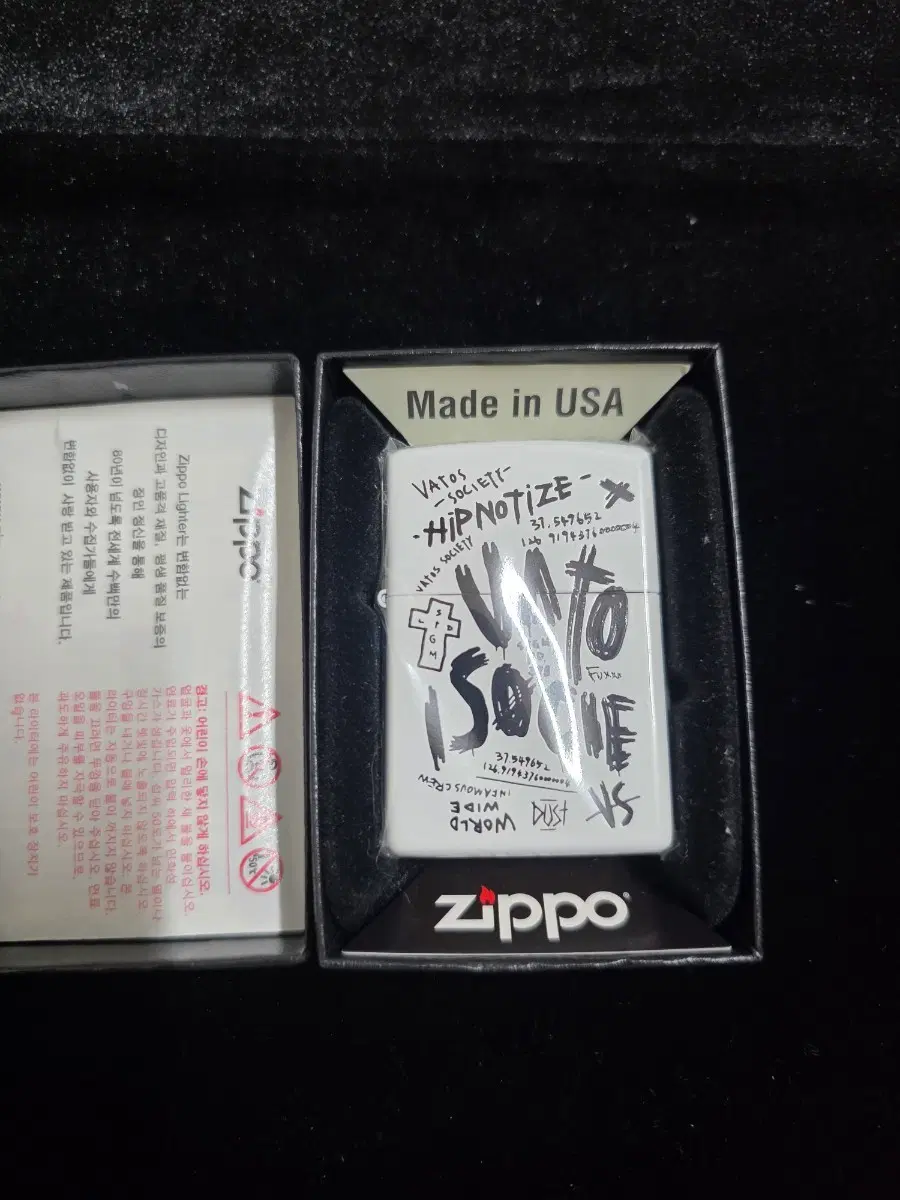 zippo 지포라이터 X 스티그마 VATOS SOCIETY WH ZIPPO