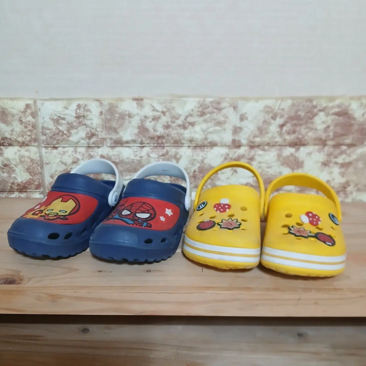 (155) 마블 키즈 샌들 2켤레 180 일괄5천원
