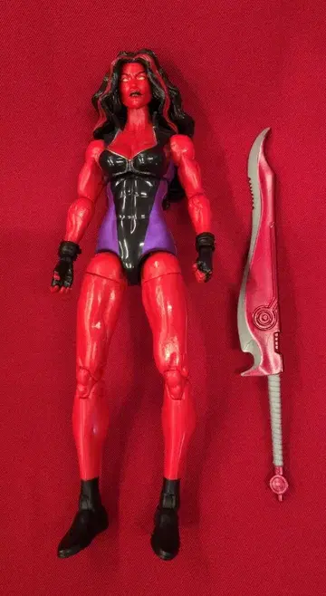 HASBRO HIT MONKEY HULKETTES / RED SHE HULK 6인치