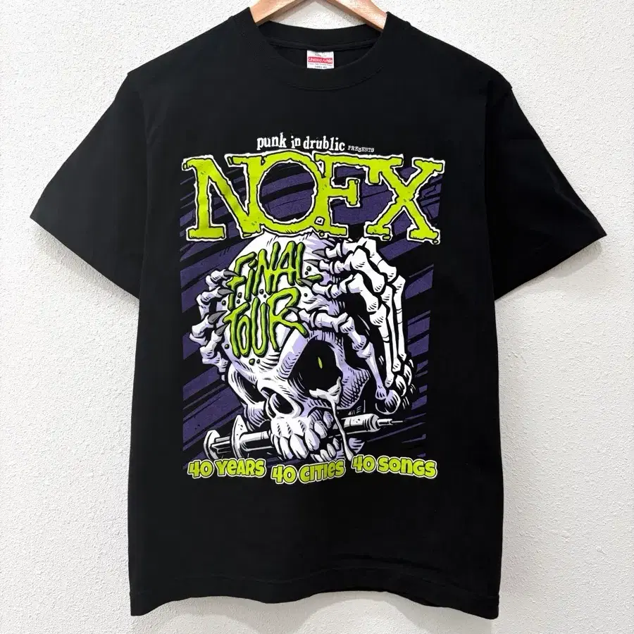NOFX 2024 파이널투어 밴드 티셔츠