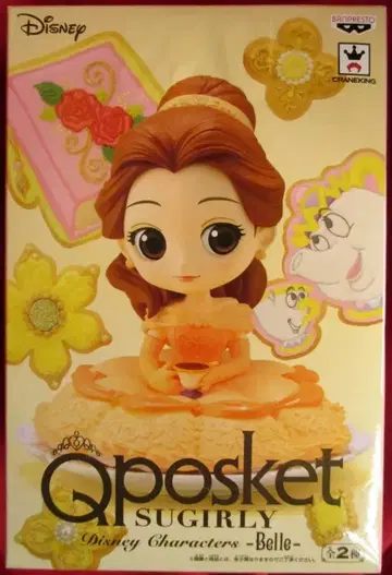 반프레스토 Q posket SUGIRLY Disney Characters Belle 벨 (보통 컬러)