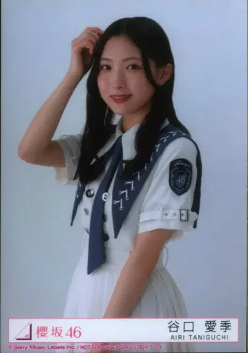 사쿠라자카46 자업자득 타니구치 아이리 봉입 혜택 브로마이드 C 중