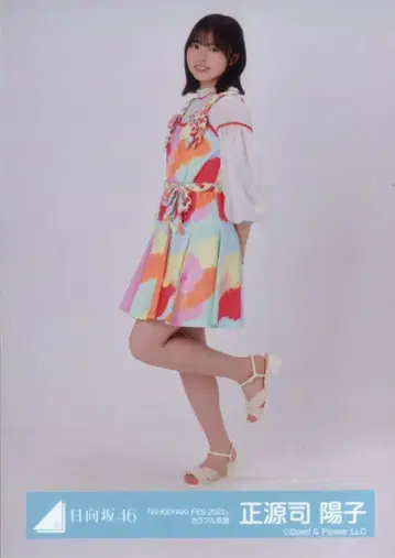 히나타자카46 히나타 페스티벌 2024 쇼겐지 요코 [ W-KEYAKI FES. 2022 ] 컬러풀 의상 히키