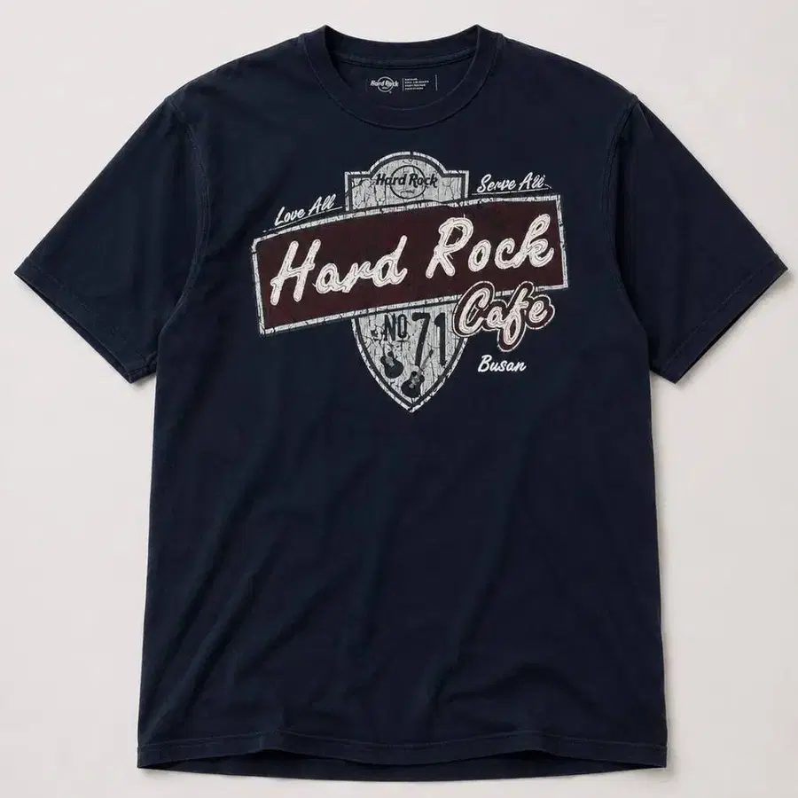 Hard Rock Cafe Busan 빈티지 그래픽 반팔