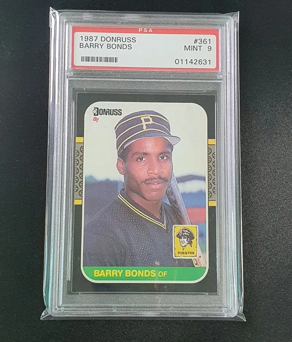 1987 돈러스 배리 본즈 루키카드 PSA 9 Donruss Barry Bonds RC MLB